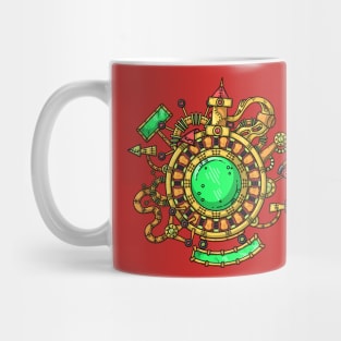 Steampunk Illustration Mug